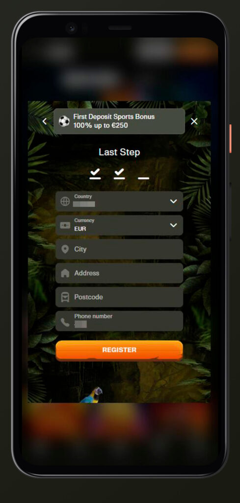 register cashwin casino